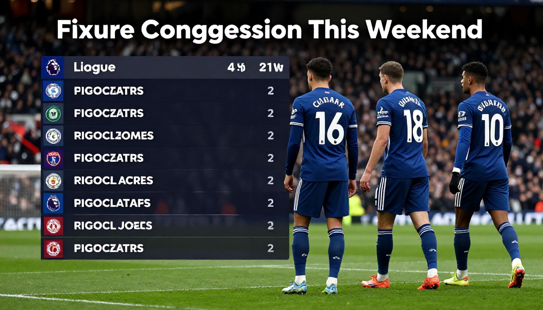 Premier League Clubs Face Fixture Congestion This Weekend