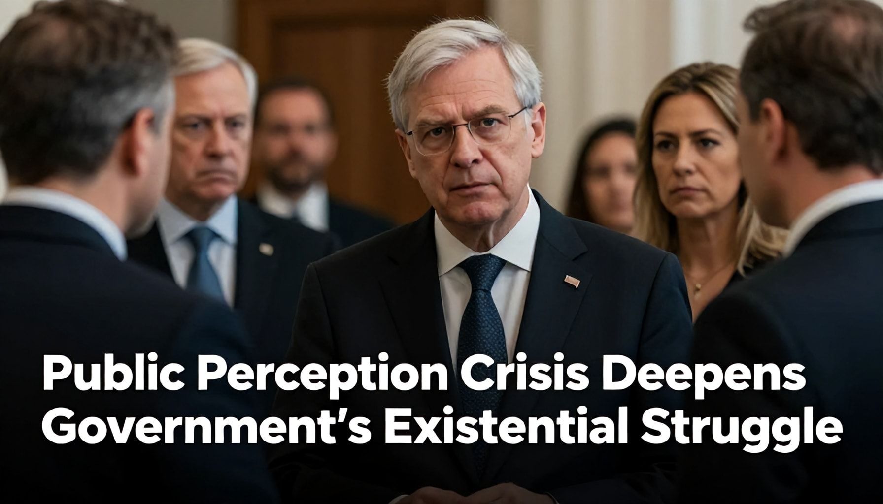 Public Perception Crisis Deepens Government's Existential Struggle