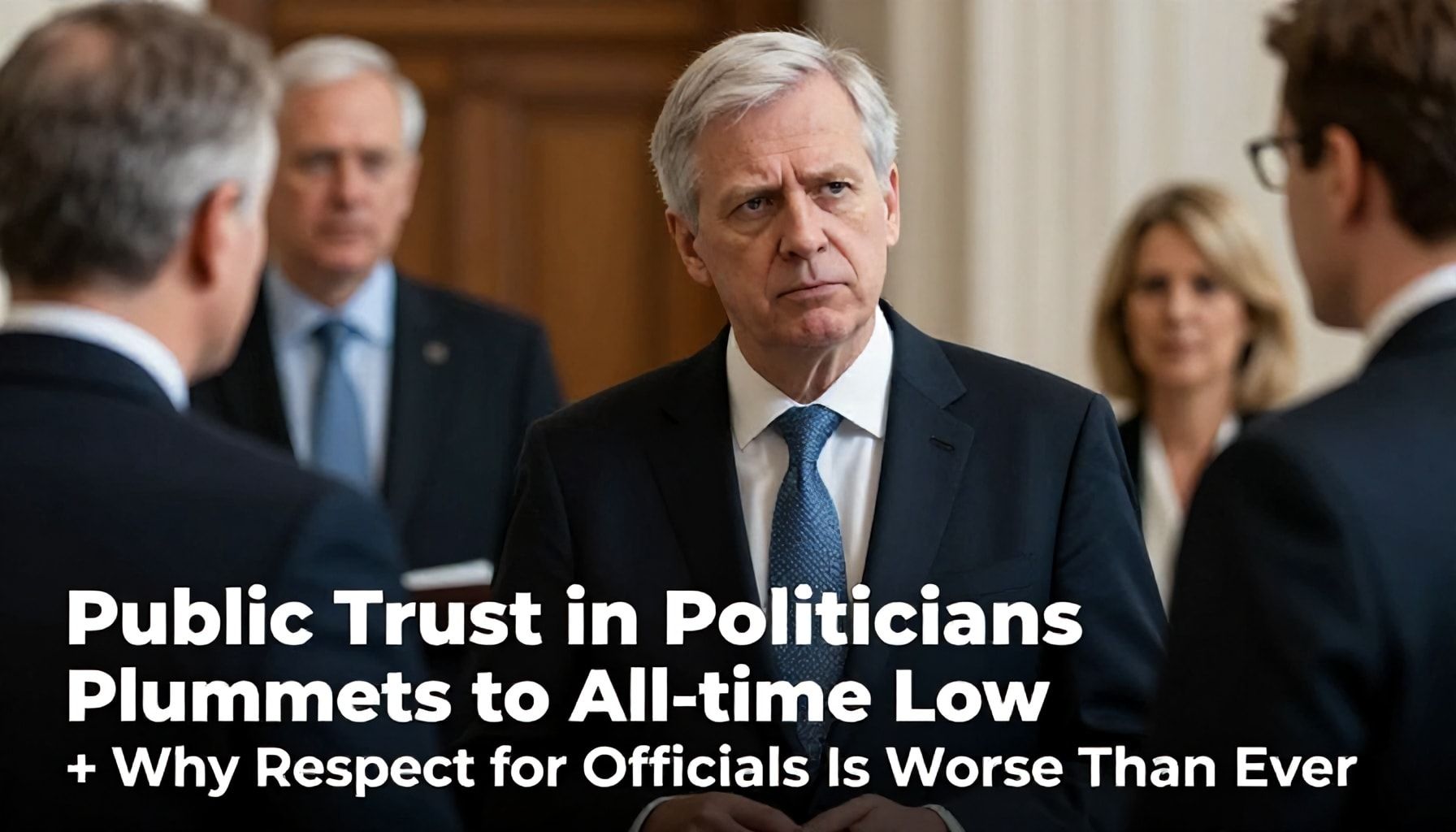Public Trust in Politicians Plummets to All-Time Low