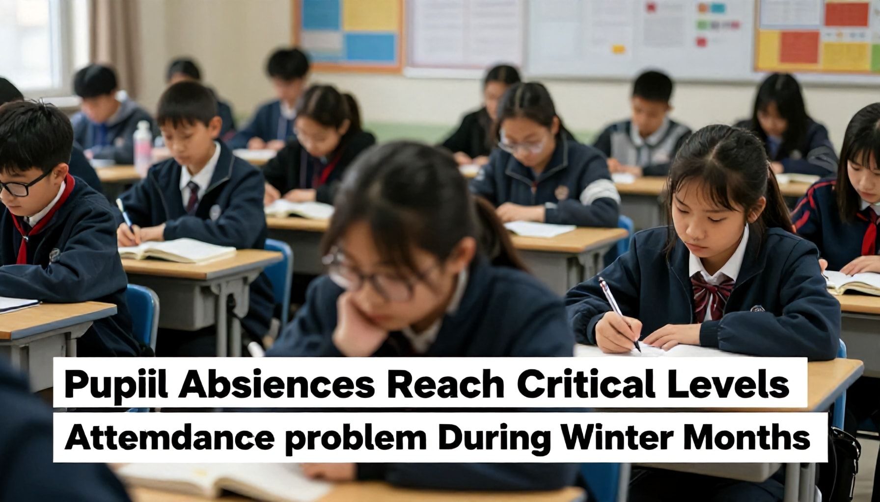 Pupil Absences Reach Critical Levels During Winter Months