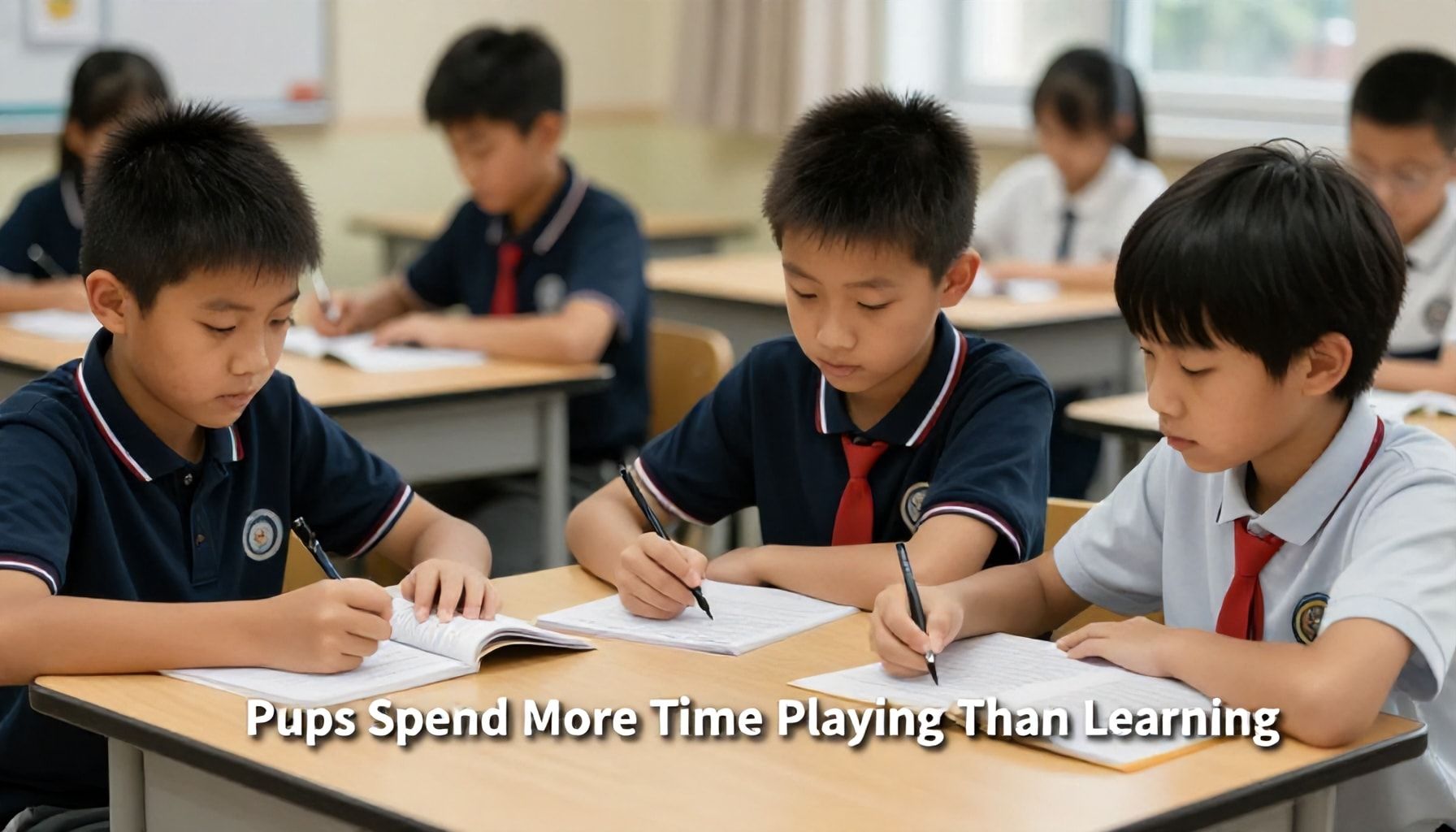 Pupils Spend More Time Playing Than Learning