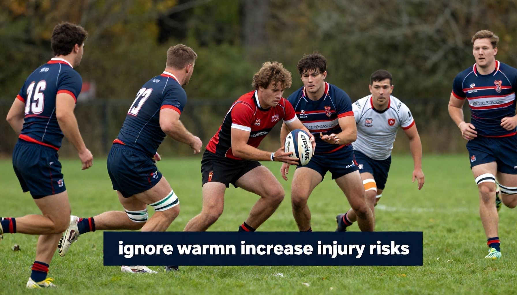 Recreational rugby players ignore warm-ups, increase injury risks