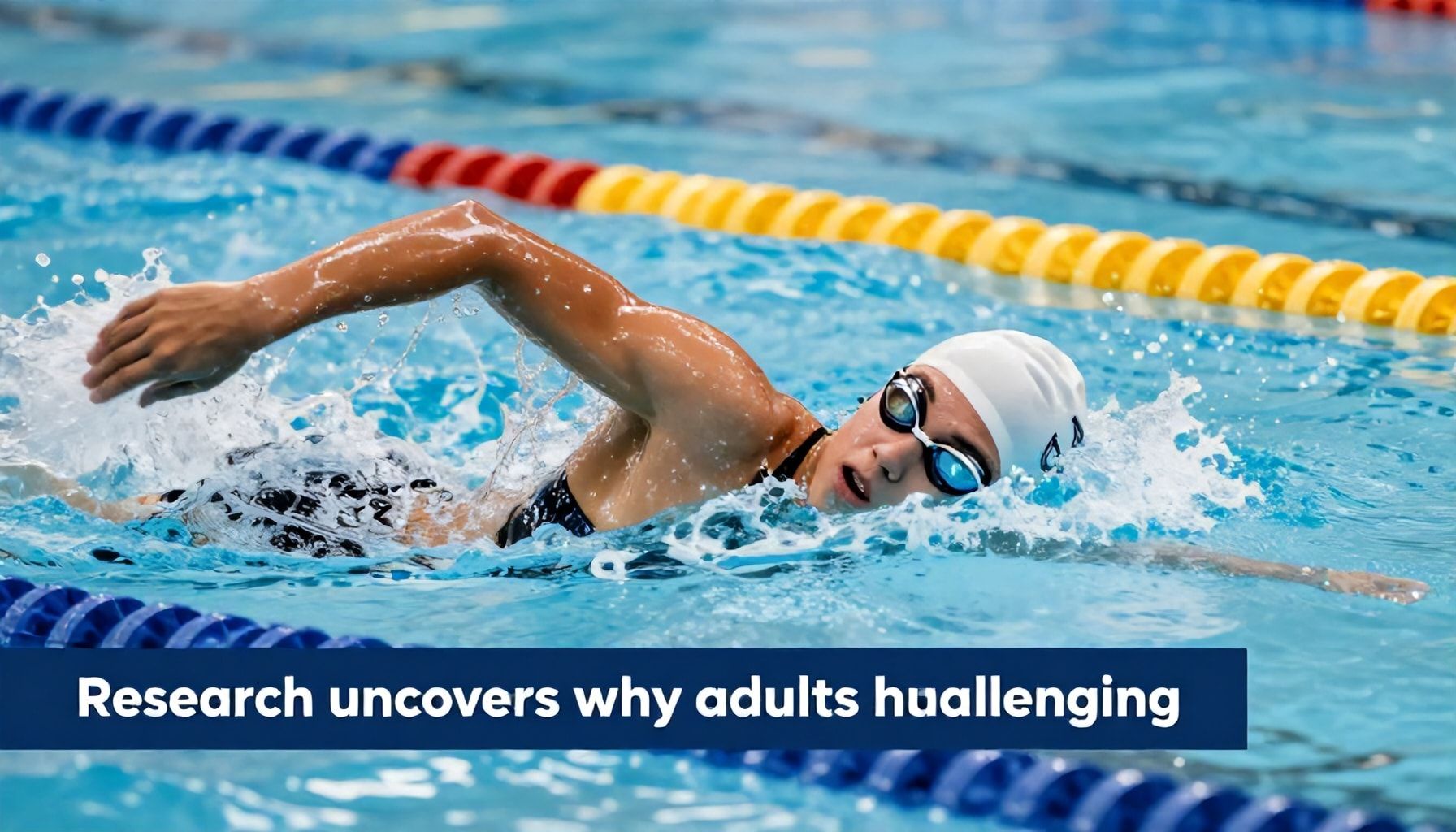 Research uncovers why adults find front crawl challenging