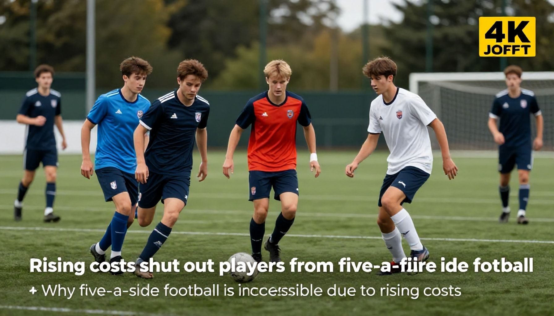 Rising costs shut out players from five-a-side football