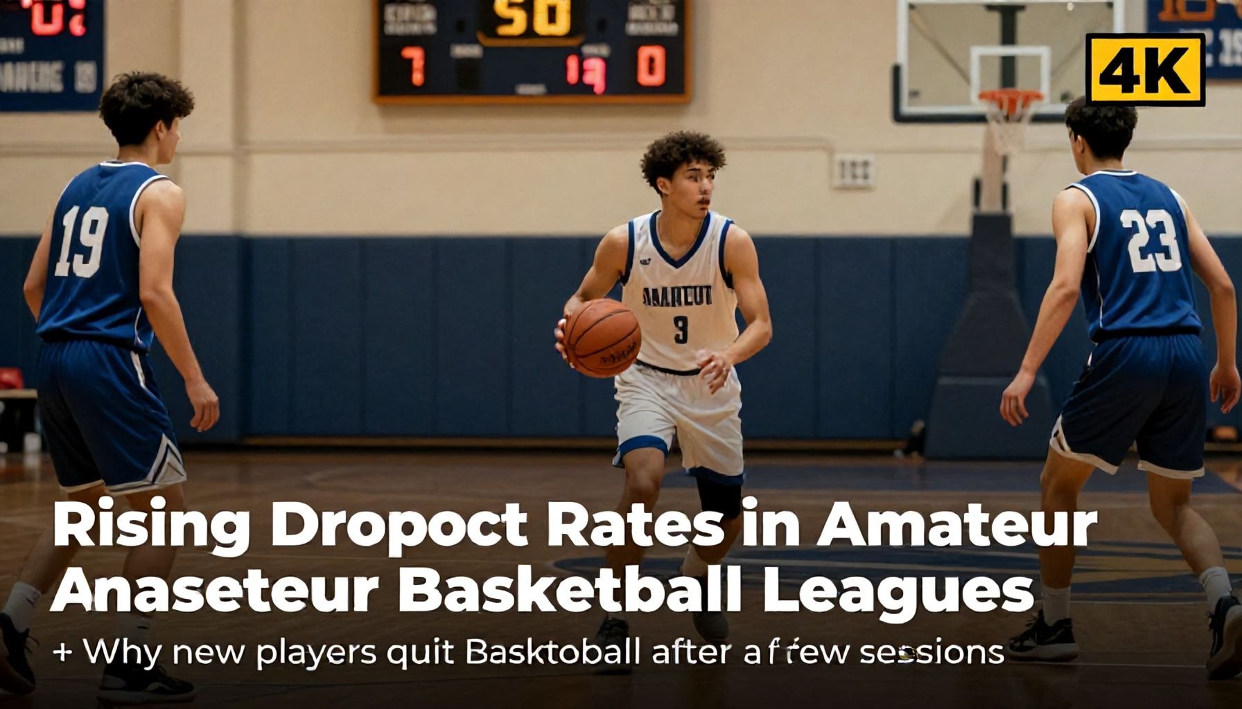 Rising Dropout Rates in Amateur Basketball Leagues