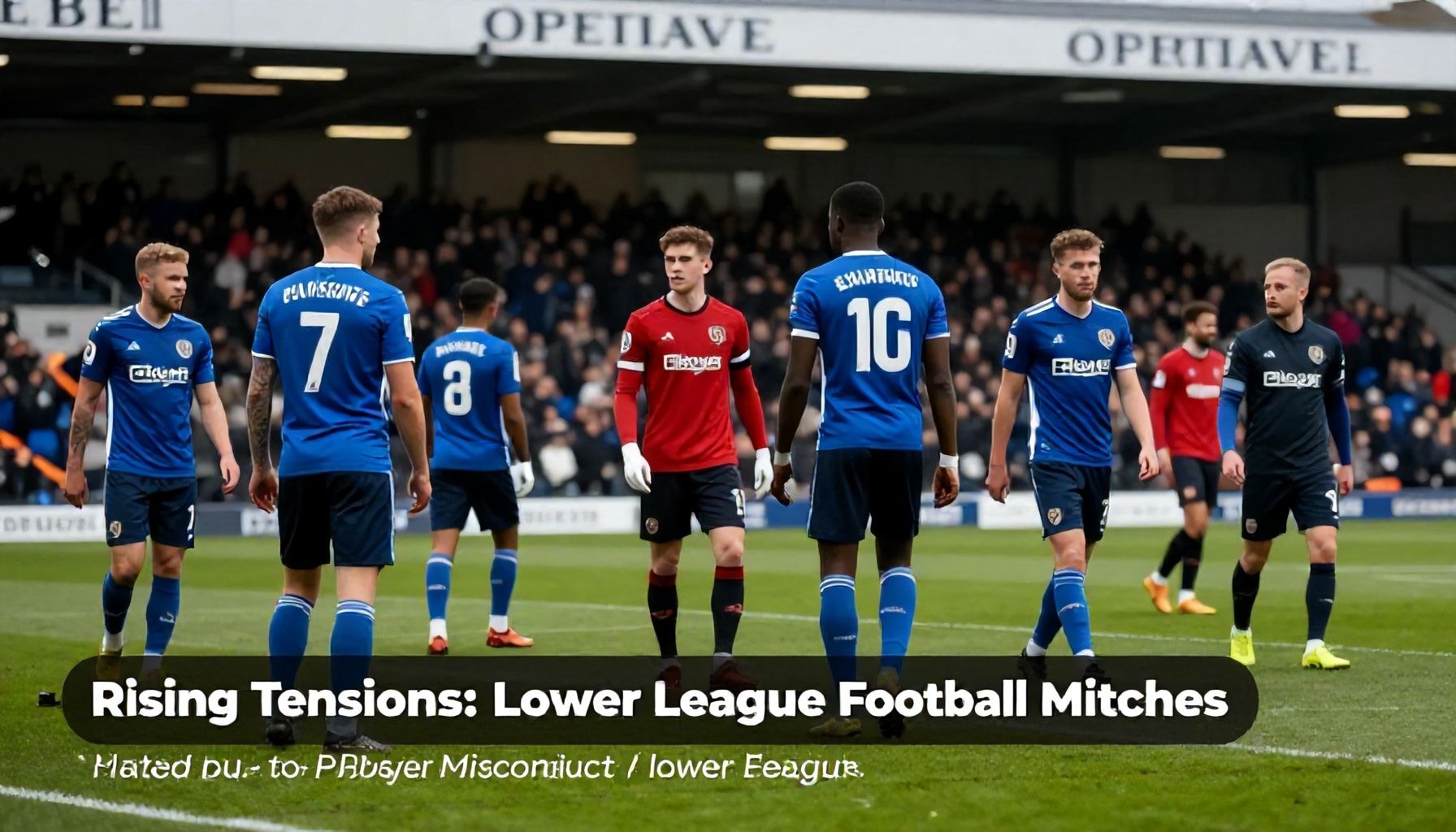 Rising Tensions: Lower League Football Matches Halted Due to Player Misconduct