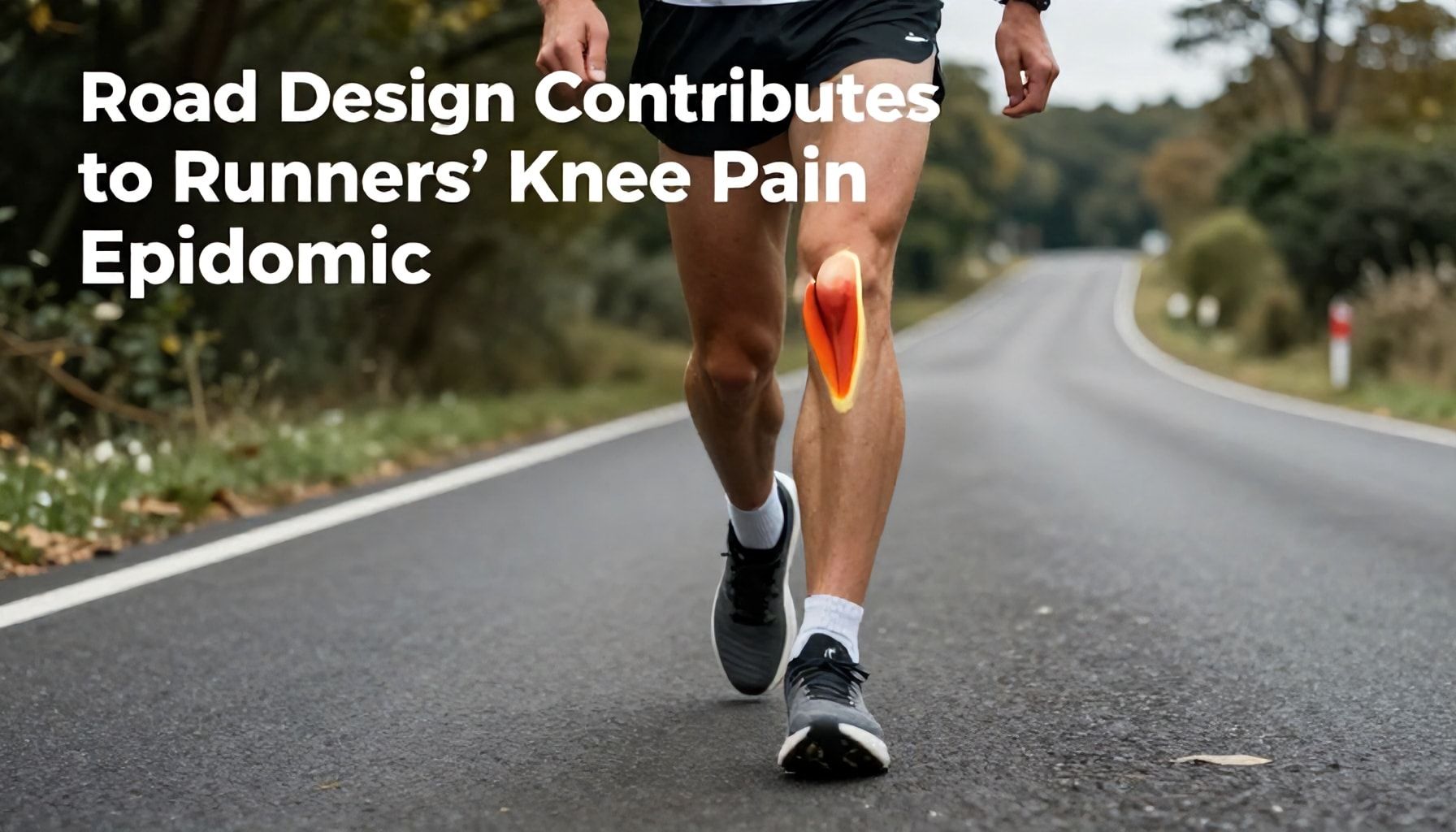 Road Design Contributes to Runners' Knee Pain Epidemic