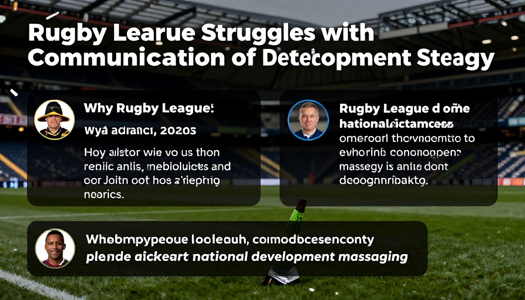 Rugby League Struggles with Communication of Development Strategy