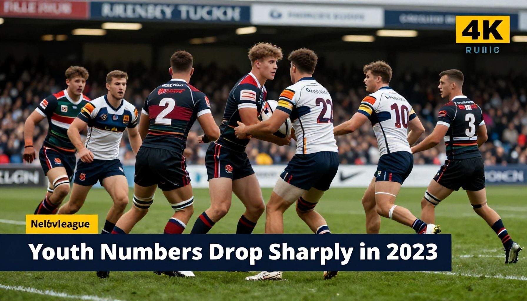 Rugby League Youth Numbers Drop Sharply in 2023
