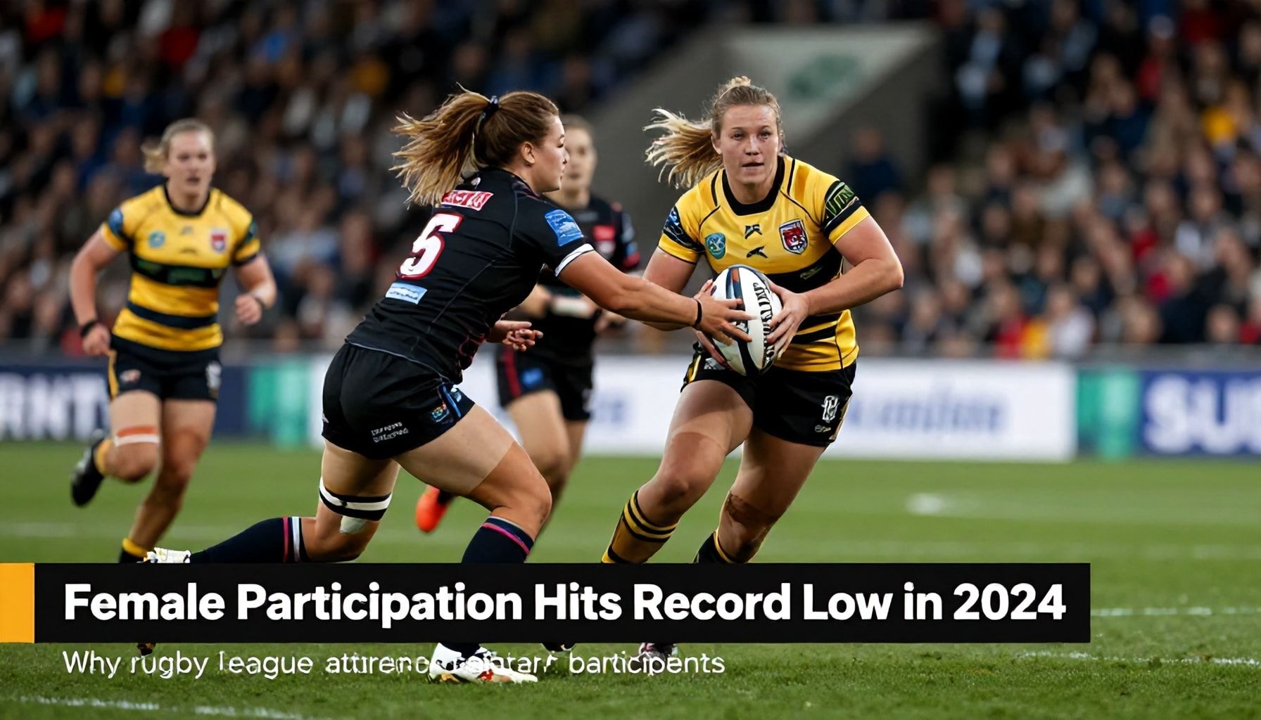 Rugby League's Female Participation Hits Record Low in 2024