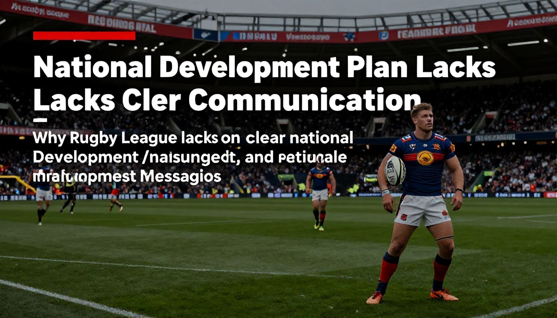 Rugby League's National Development Plan Lacks Clear Communication