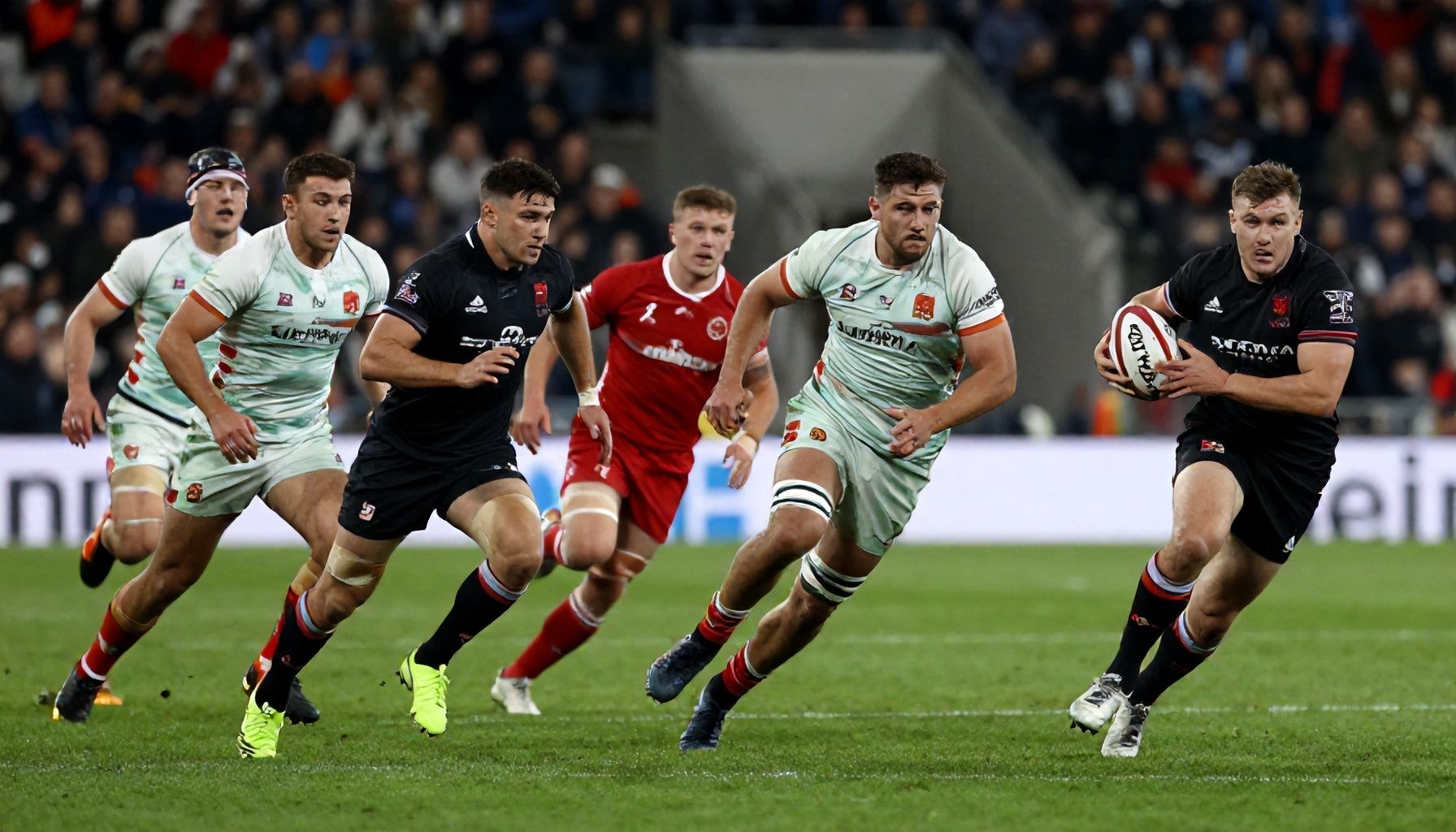 Rugby Players Rush Lines to Concede Tries in Recent Matches