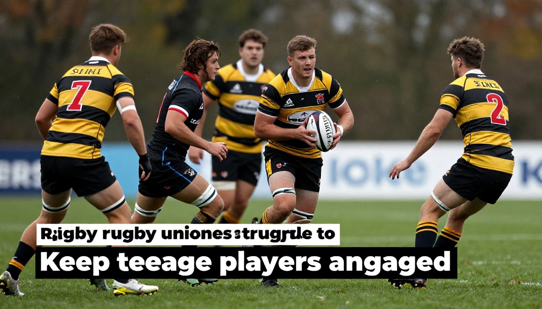 Rugby union struggles to keep teenage players engaged