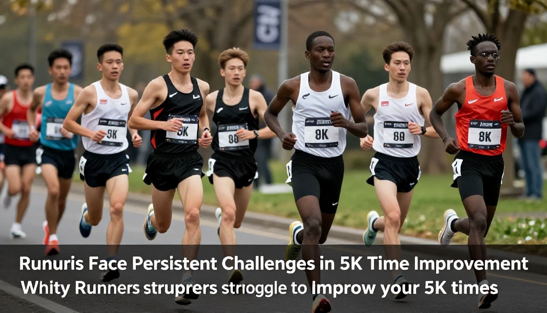 Runners Face Persistent Challenges in 5K Time Improvement