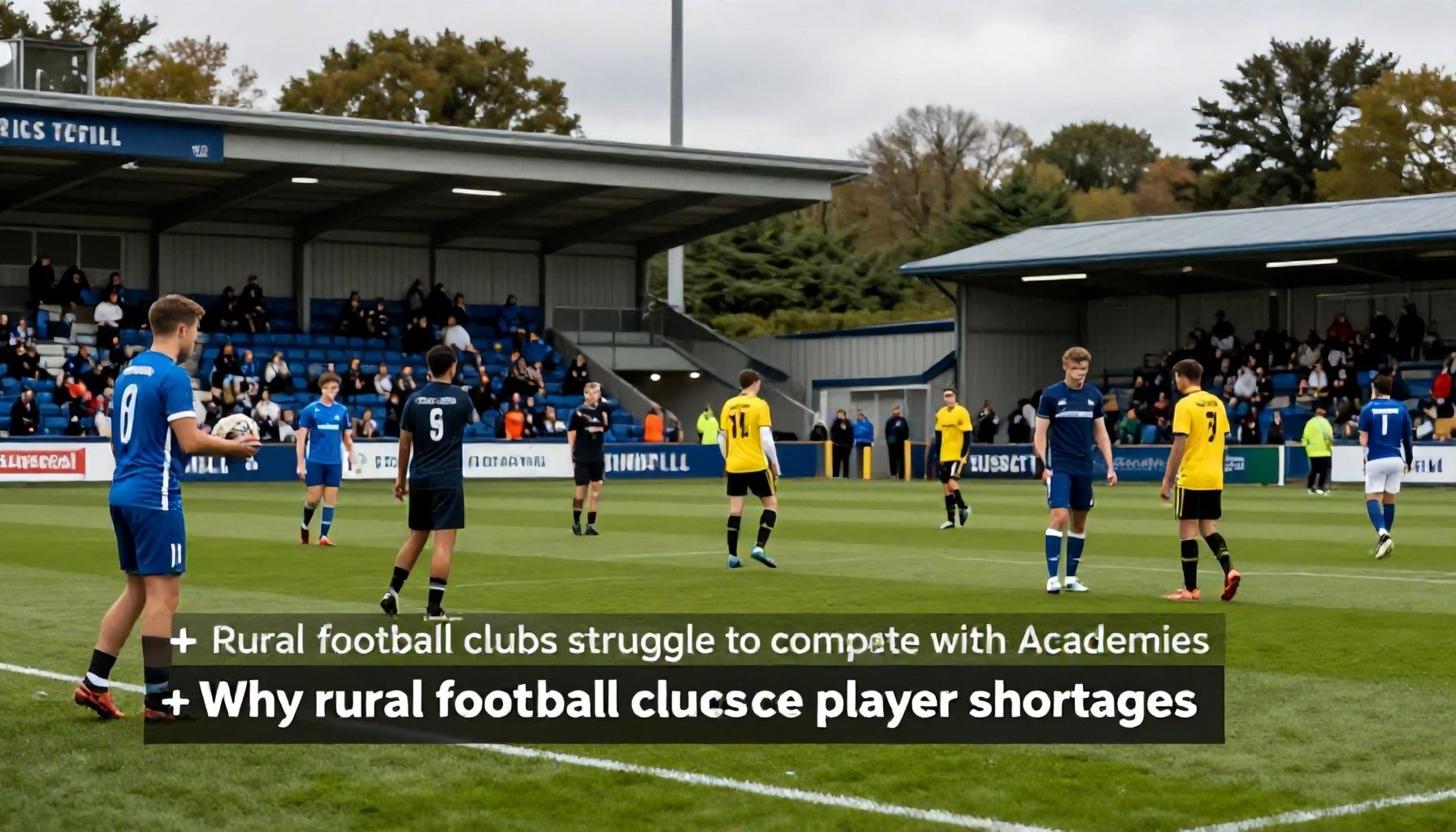 Rural football clubs struggle to compete with urban academies