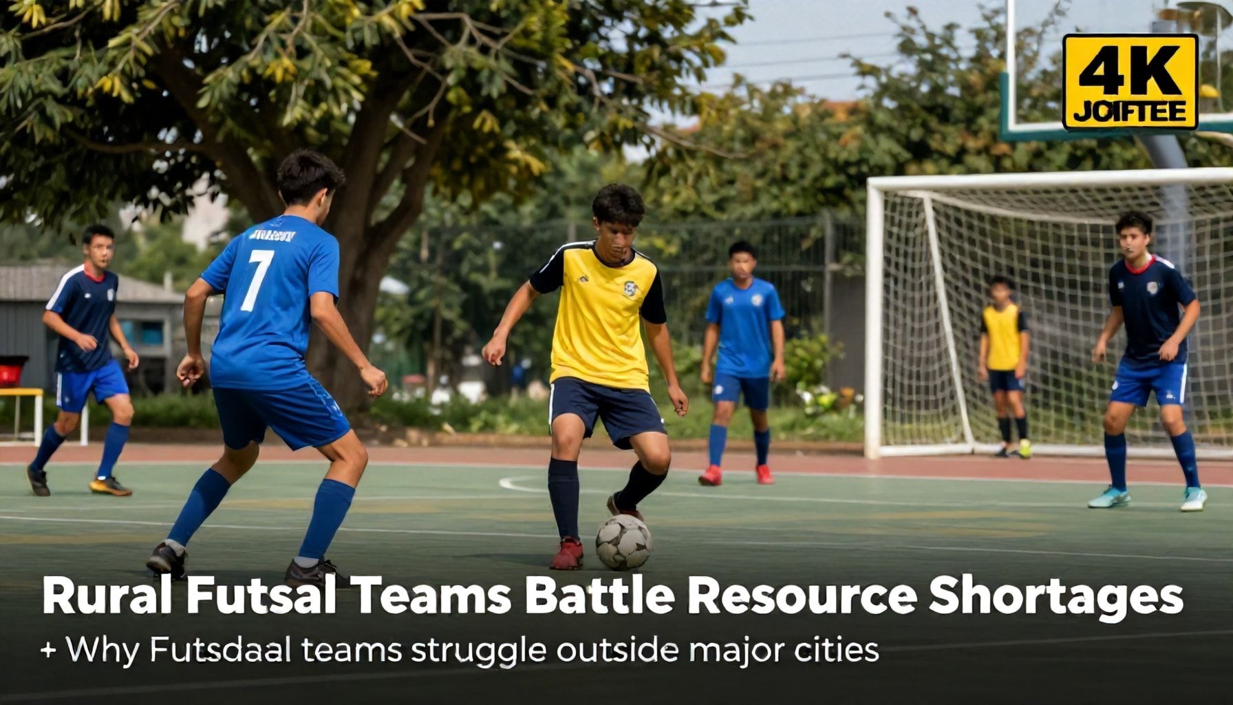 Rural Futsal Teams Battle Resource Shortages