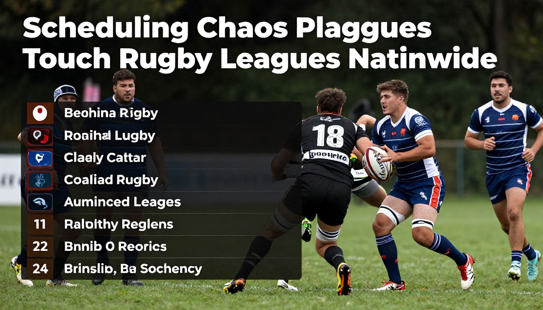 Scheduling Chaos Plagues Touch Rugby Leagues Nationwide