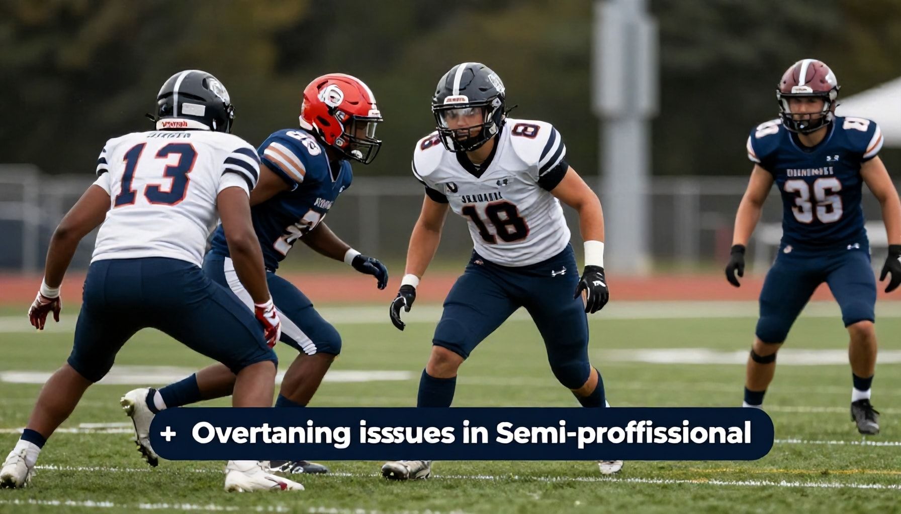 Season-long grind takes toll on semi-pro players' bodies