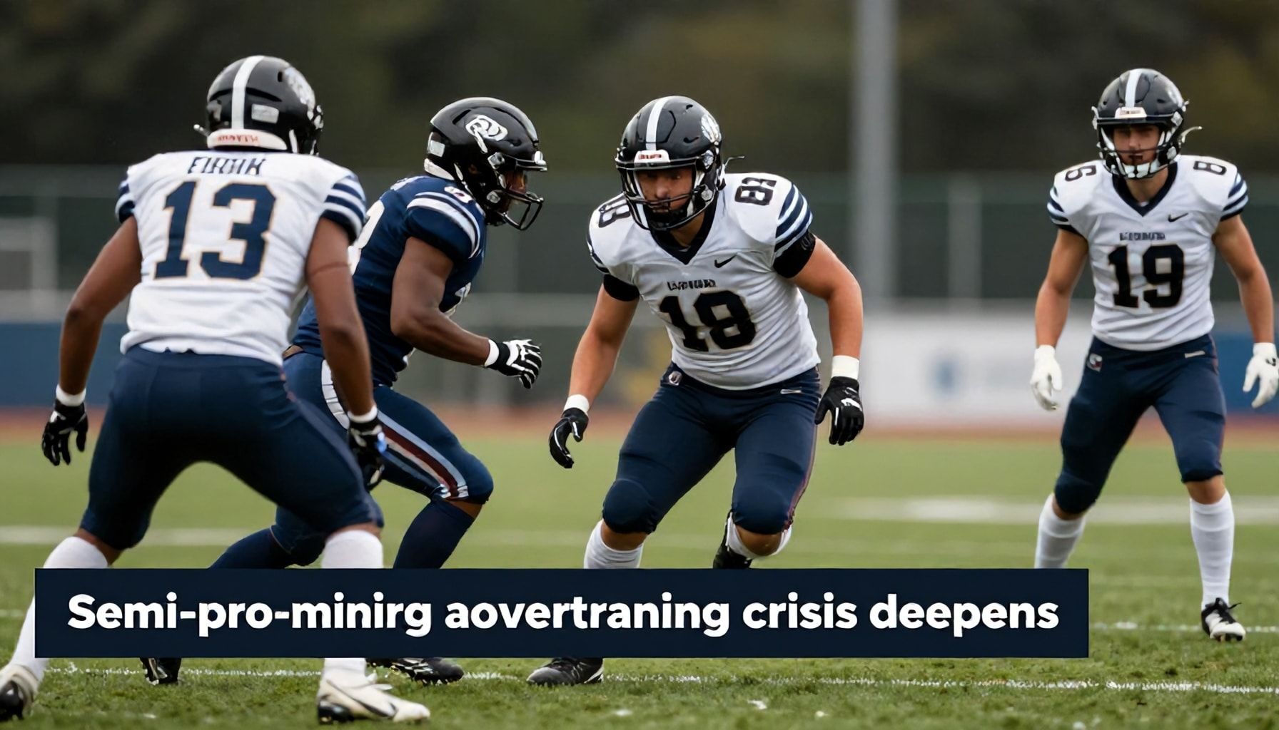Semi-pro footballers push limits as overtraining crisis deepens