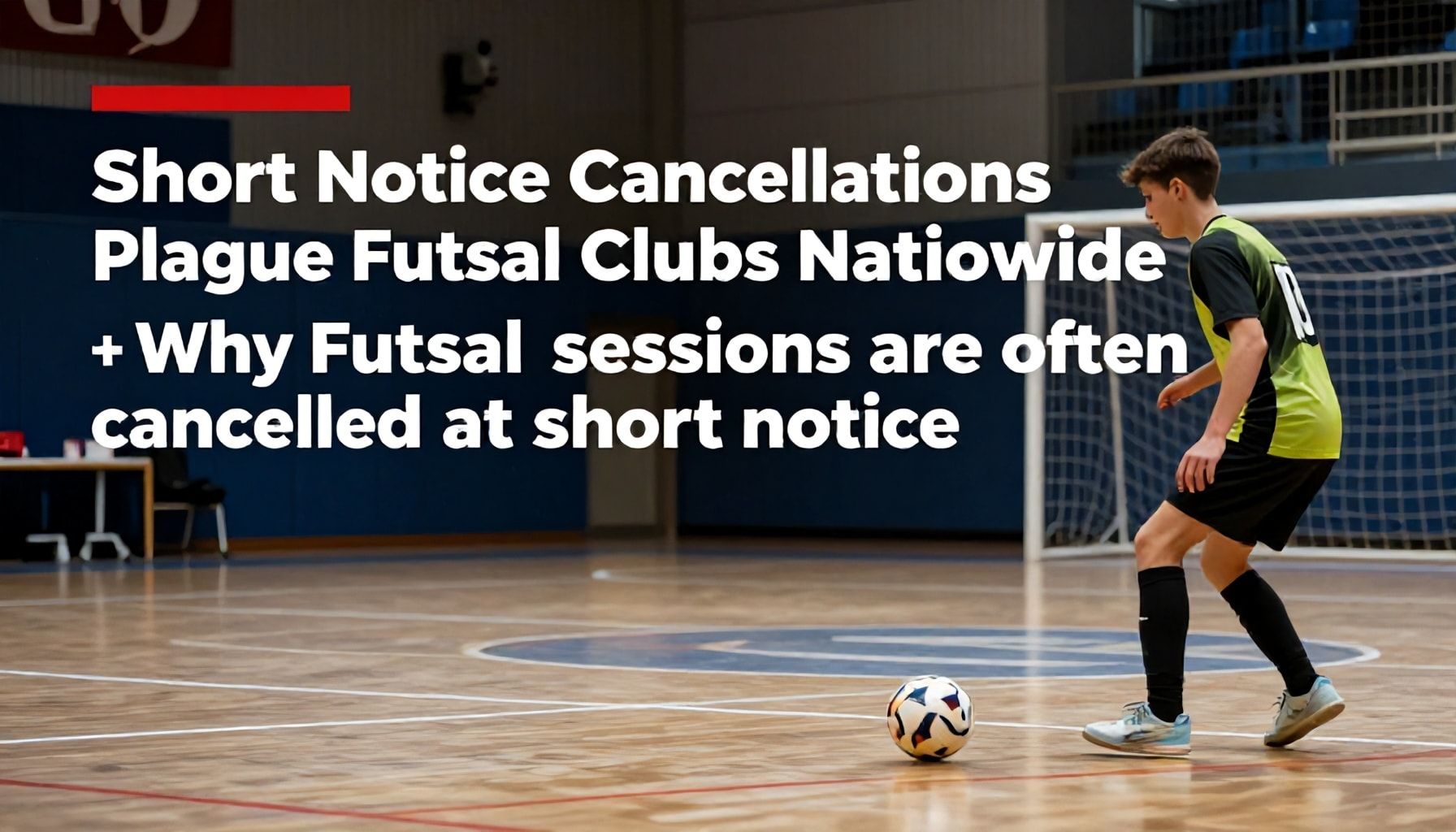Short Notice Cancellations Plague Futsal Clubs Nationwide