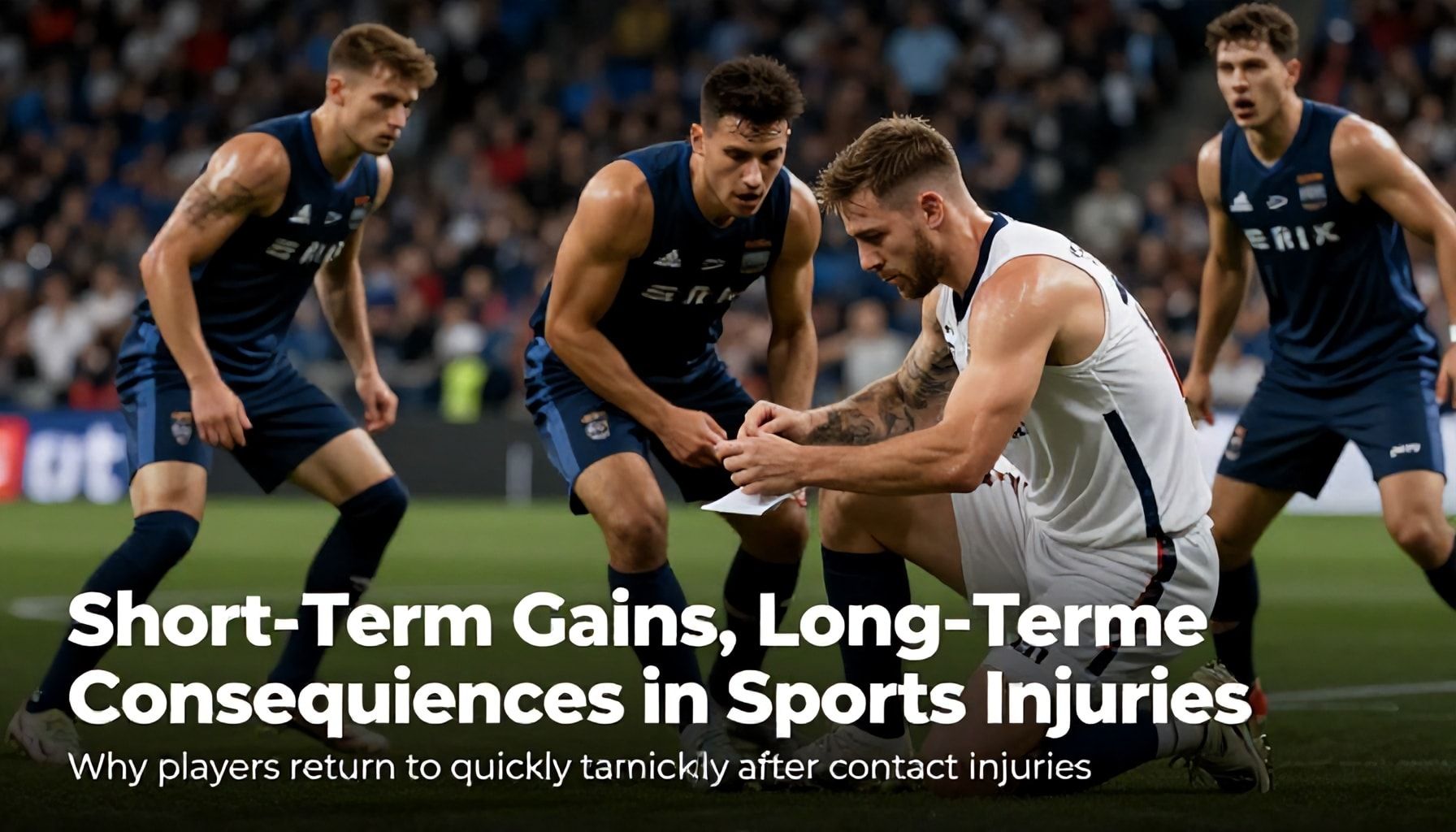 Short-Term Gains, Long-Term Consequences in Sports Injuries