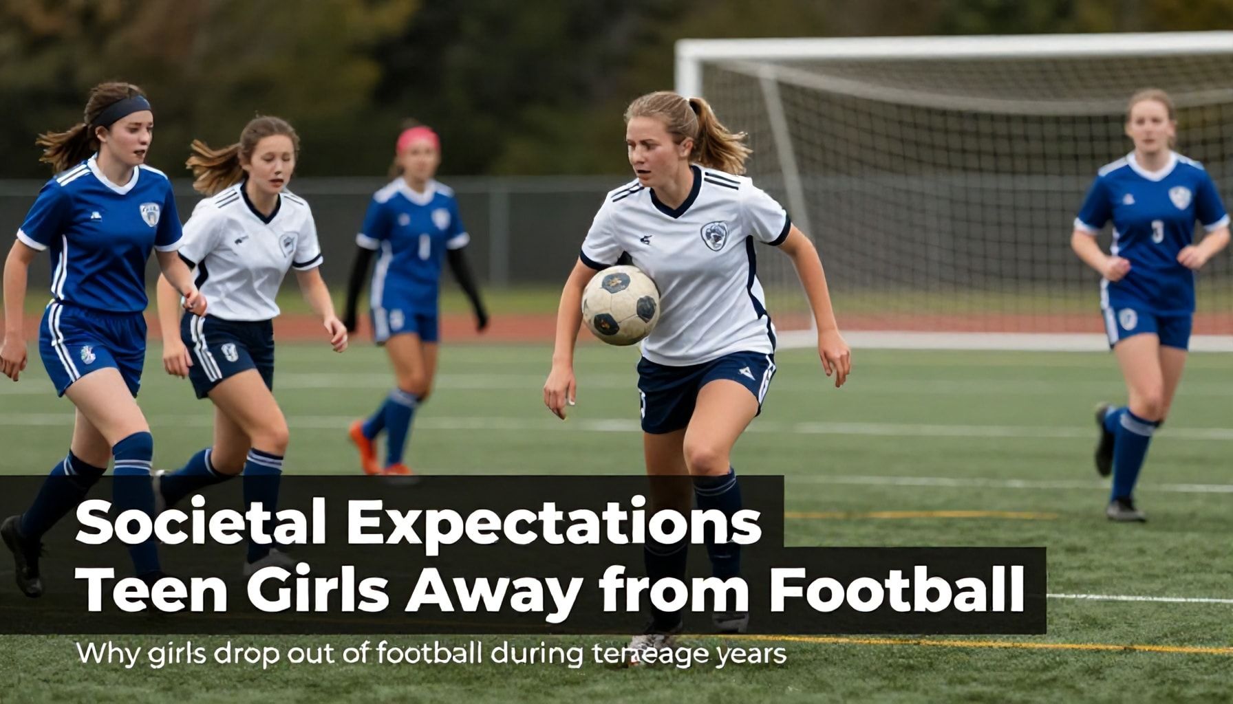 Societal Expectations Drive Teen Girls Away from Football