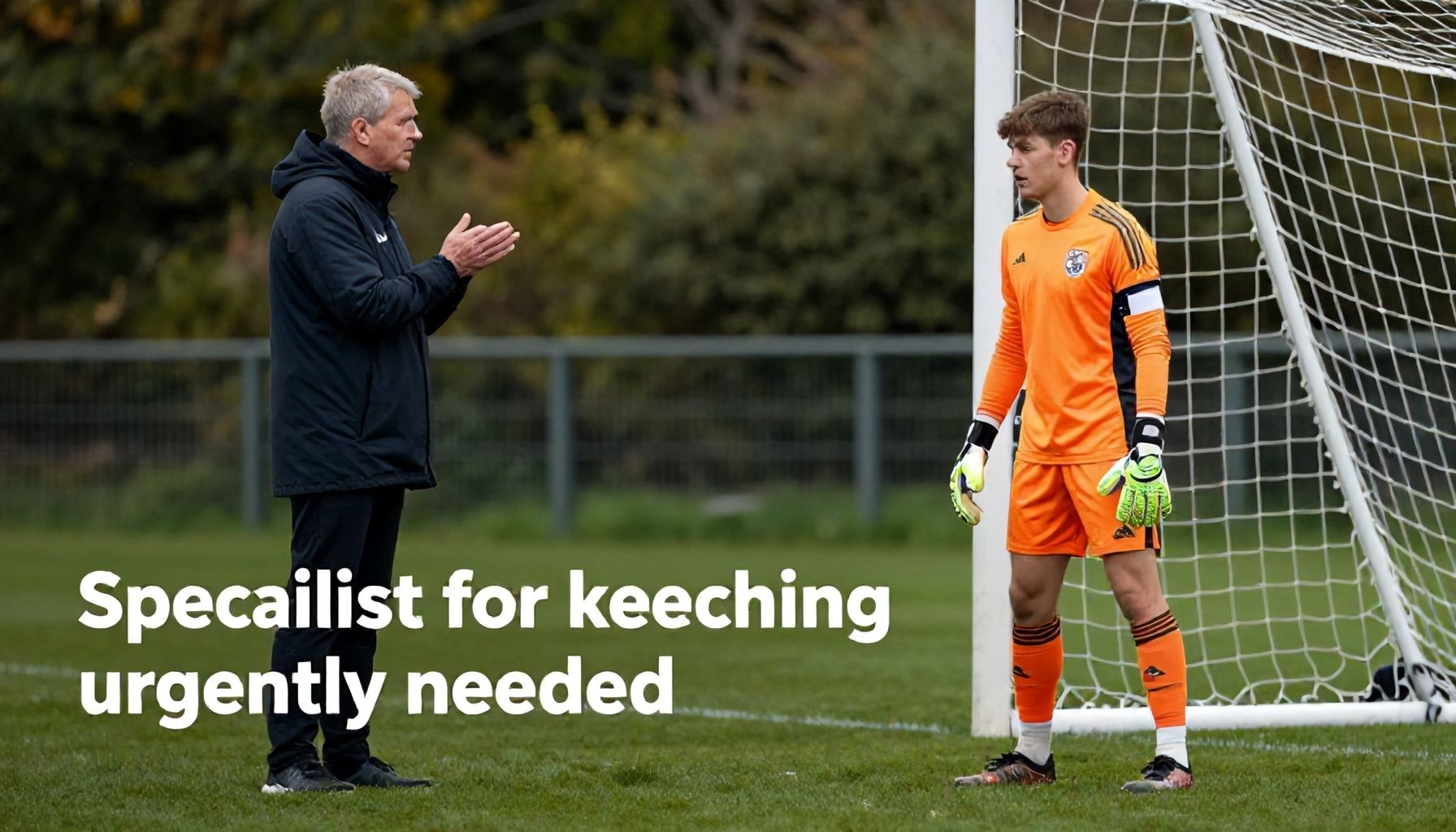 Specialist coaching for goalkeepers urgently needed at grassroots level