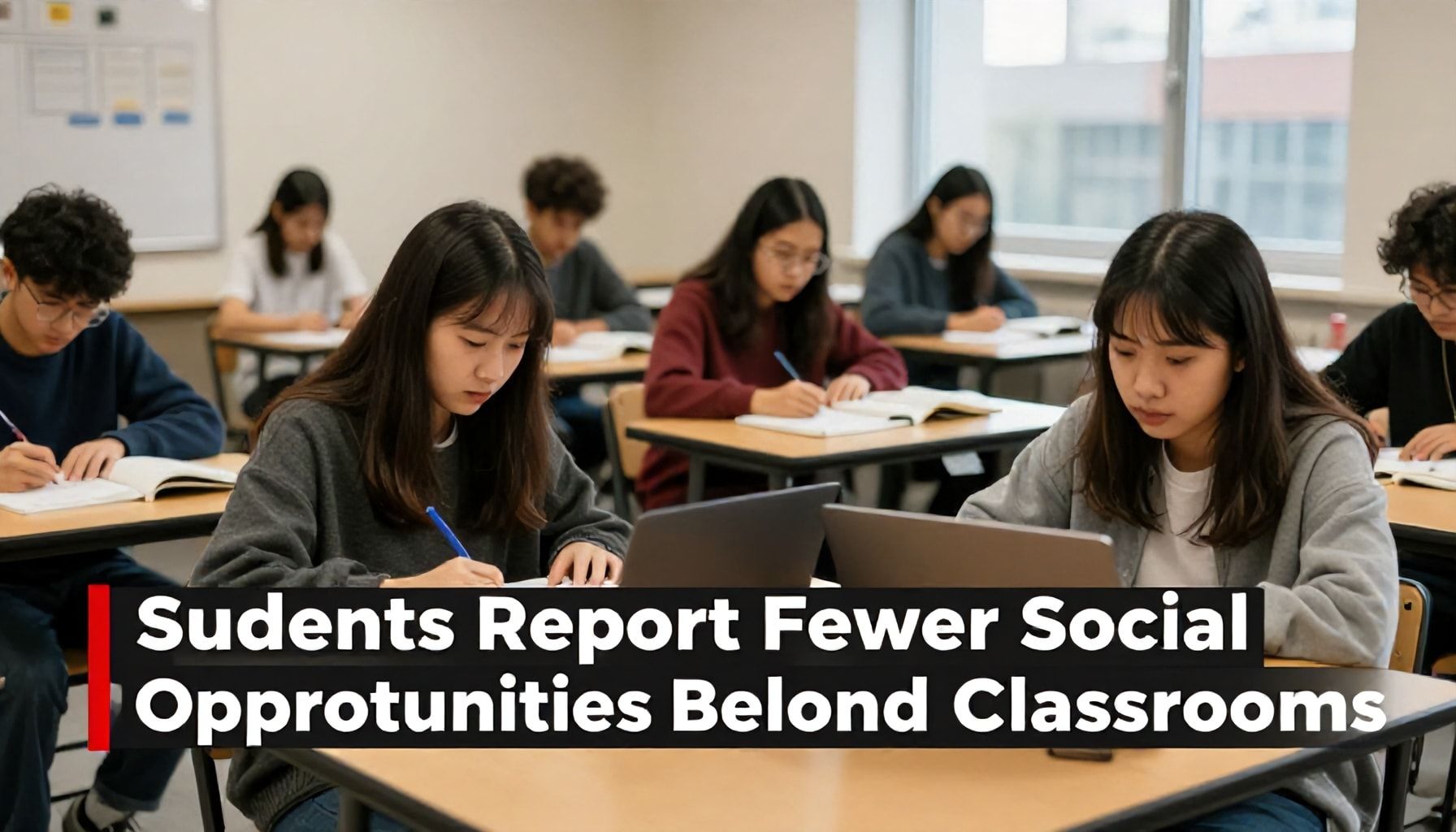 Students Report Fewer Social Opportunities Beyond Classrooms