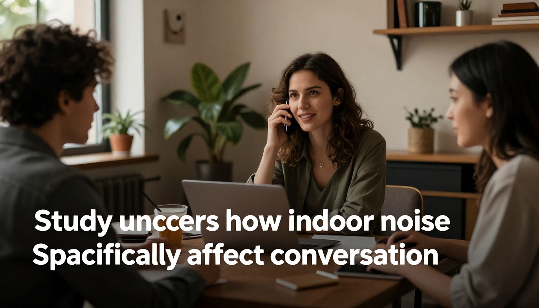 Study uncovers how indoor noise specifically affects conversation