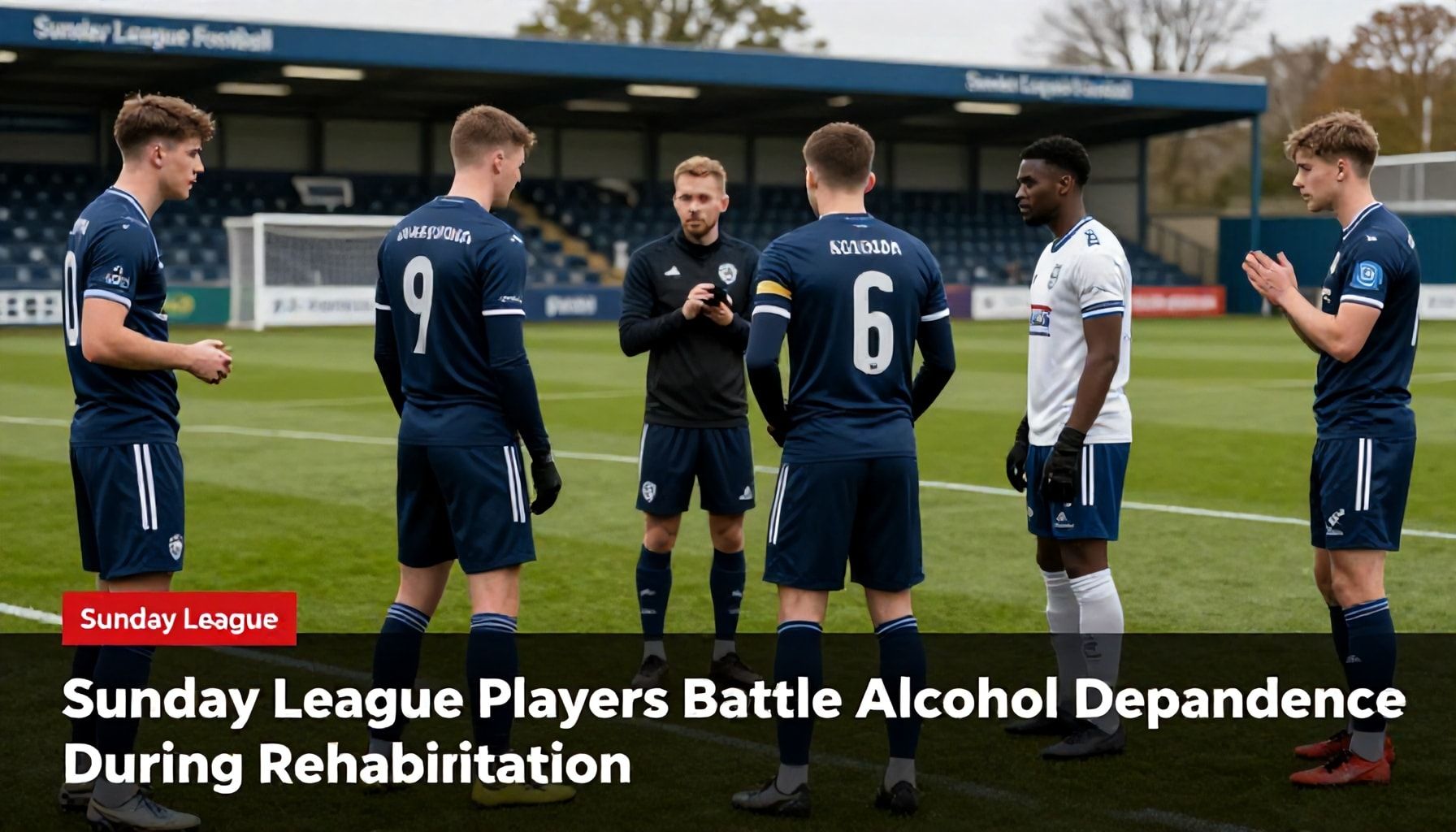Sunday League Players Battle Alcohol Dependence During Rehabilitation