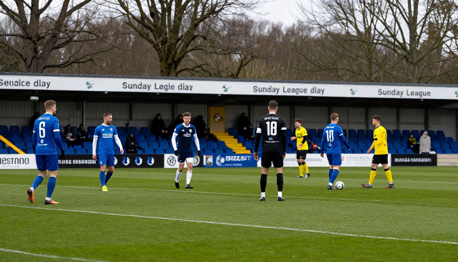 Sunday League Teams Battle Against Winter Disruptions