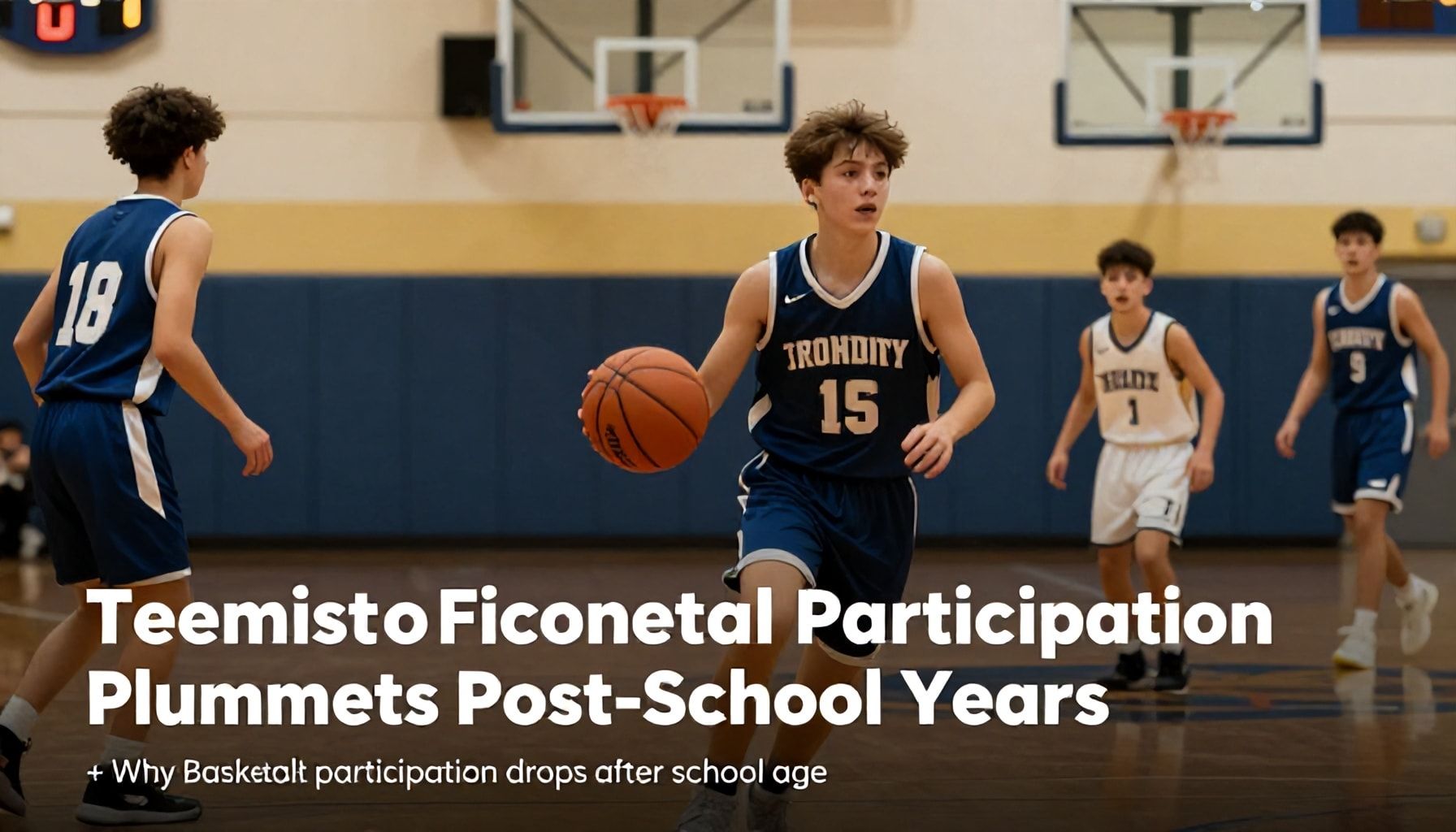 Teen Basketball Participation Plummets Post-School Years
