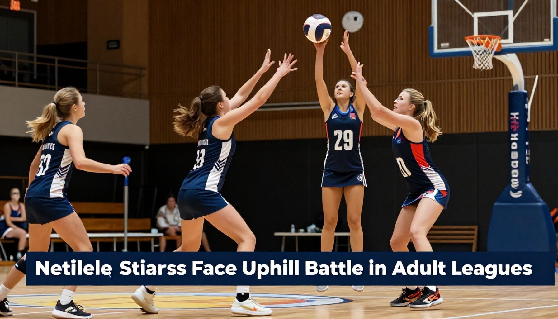 Teen Netball Stars Face Uphill Battle in Adult Leagues