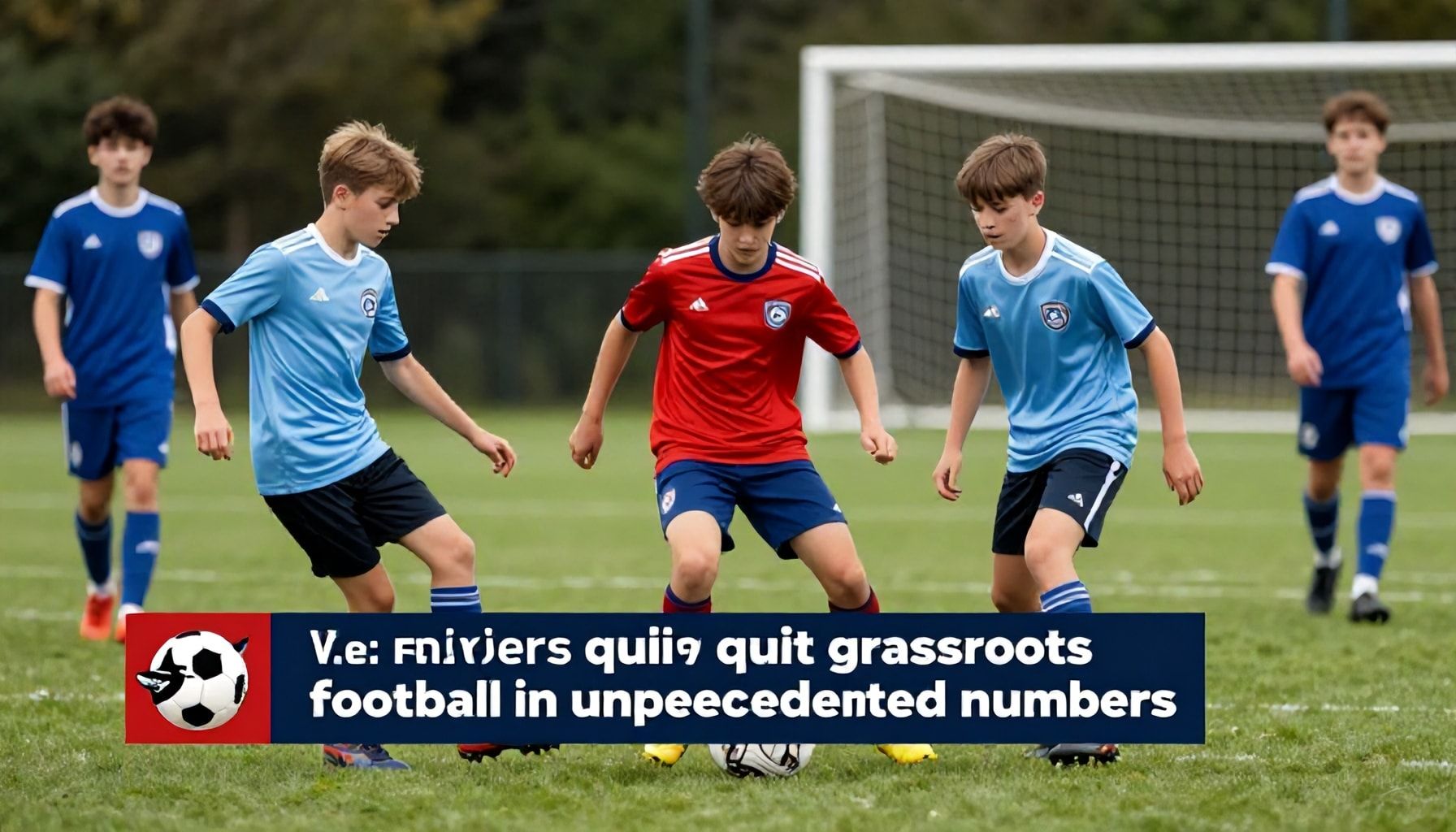Teen players quit grassroots football in unprecedented numbers