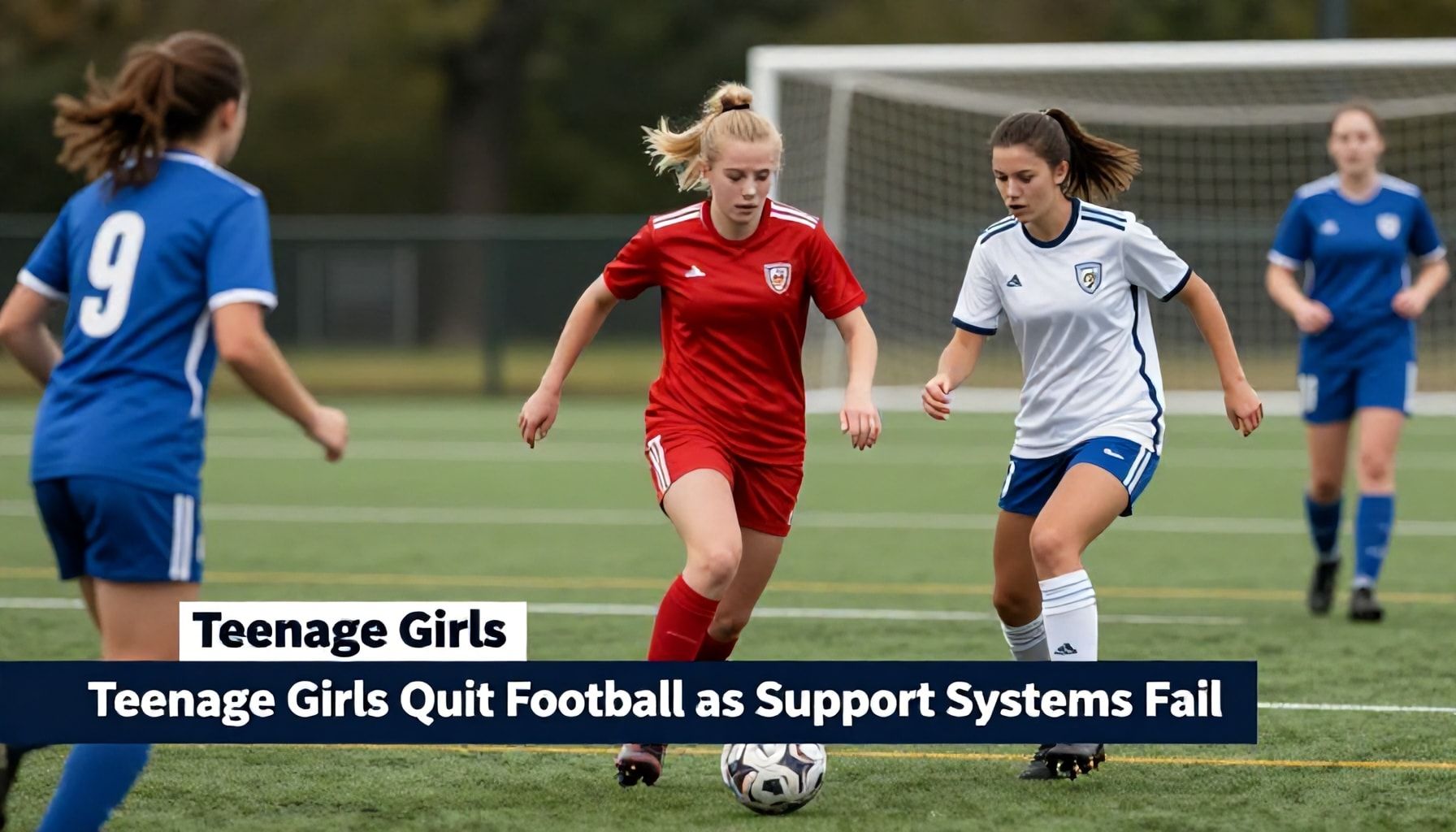 Teenage Girls Quit Football as Support Systems Fail