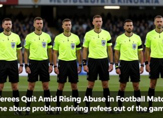 Referees Quit Amid Rising Abuse in Football Matches