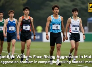 Competitive Walkers Face Rising Aggression in Matches