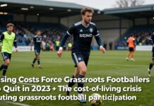 Rising Costs Force Grassroots Footballers to Quit in 2023