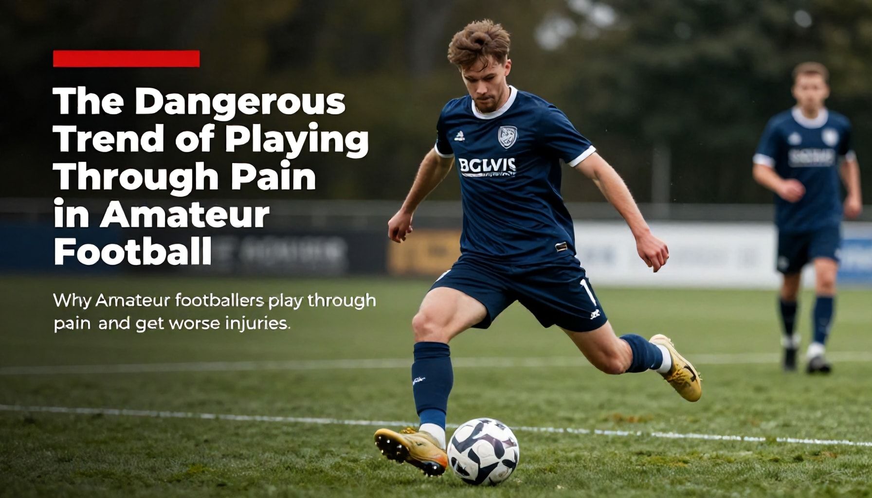 The Dangerous Trend of Playing Through Pain in Amateur Football