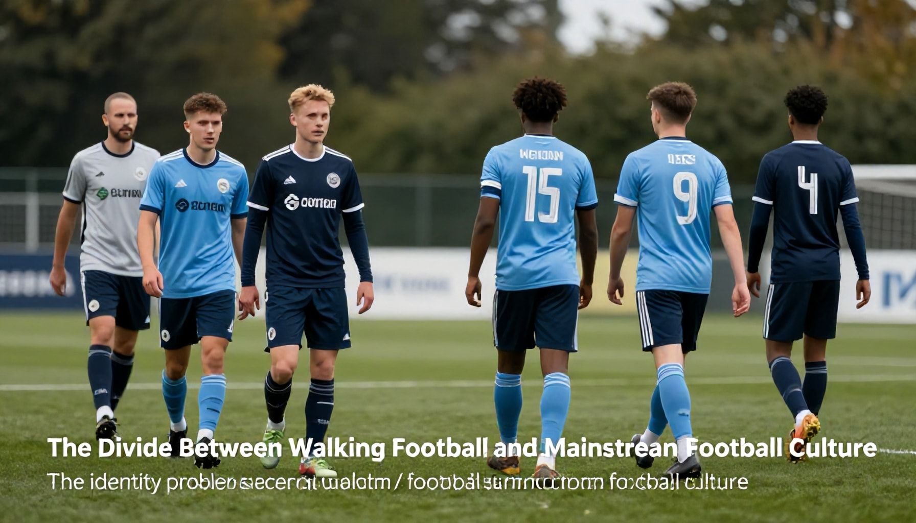 The Divide Between Walking Football and Mainstream Football Culture