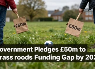 Government Pledges £50m to Close Grassroots Funding Gap by 2025