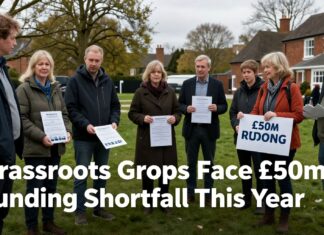 Grassroots Groups Face £50m Funding Shortfall This Year