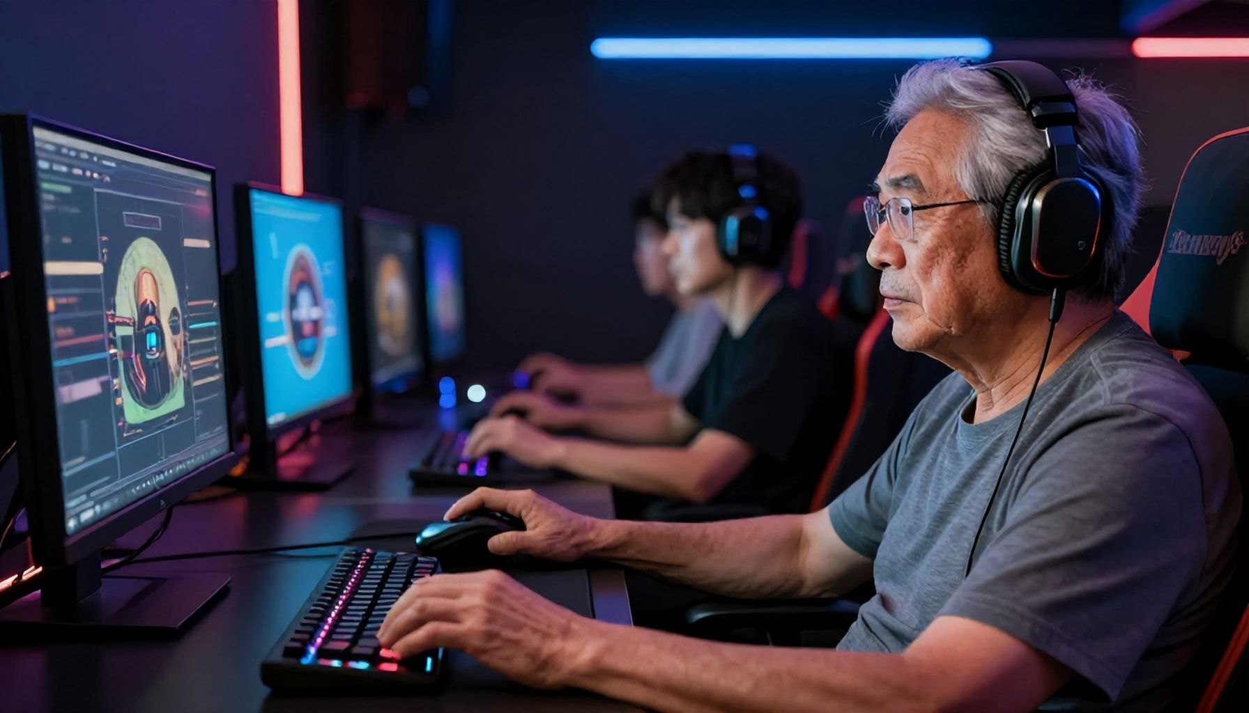 The Impact of Age on Gaming Performance and Safety