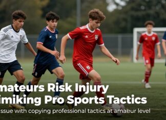 Amateurs Risk Injury Mimicking Pro Sports Tactics
