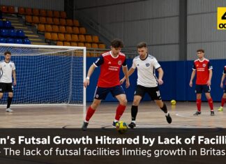 Britain’s Futsal Growth Hindered by Lack of Facilities