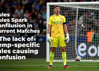 Goalkeeper Rules Spark Confusion in Current Matches