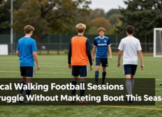 Local Walking Football Sessions Struggle Without Marketing Boost This Season
