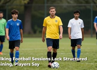 Walking Football Sessions Lack Structured Training, Players Say” (60 characters)