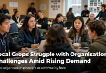 Local Groups Struggle with Organisation Challenges Amid Rising Demand