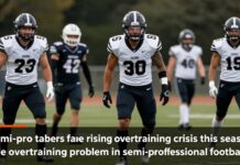 Semi-pro footballers face rising overtraining crisis this season